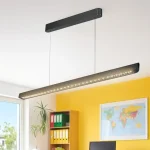 LED lineáris függesztett lámpa 36W, 2880lm, SAMSUNG chip, CCT, fekete Újdonság