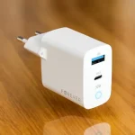 GaN PD QC töltőadapter 1x USB-C, 1x USB, 33W, fehér [GSM171395] Akciós ár
