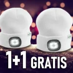 Kihagyhatatlan ajánlat SAPKA ÚJRATÖLTHETŐ LED LÁMPÁVAL 1W, 250MAH, 6500K, FEHÉR, 1+1 gratis! [EC20590]