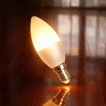 LED izzó, dimmelhető E14, 5W, 470lm, gyertya [WOJ+14381_5W] Vedd meg most