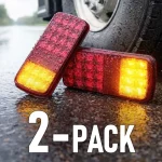 Hátsó LED lámpa 12/24V, 4 funkció/2-PACK! [L2505] Utolsó esély