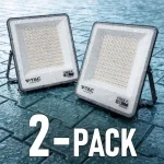 Ajánlat LED reflektor 100W, 8150lm, CCT színváltás, CREE CHIP, SZÜRKE/2-PACK!