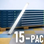 LED prizmatikus panel 50W, 6000lm, 150cm/15-PACK! Gyors szállítás