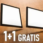 Biztonságos fizetés LED mennyezeti lámpa NYMPHEA 24W/35W/40W, CCT, fekete, 1+1 gratis! [SLI031060CCT_PW]
