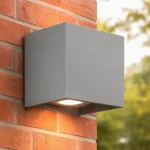 Biztonságos vásárlás LED fali lámpa 11W, 1360lm, négyzet alakú, szürke