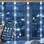 Különleges ajánlat Ecolight Magic függöny 200LED, 2x1m, DC:5V/1A