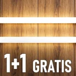 LED prizma panel 20W, 2400lm, színváltozás 3000/4000/6000K, 1+1 gratis! Bestseller