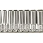 Végkiárusítás crowafej készlet, colos, hosszú, 1/4", 10 darabos
