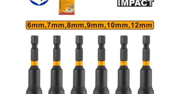 Biztonságos fizetés Csavarbehajtó készlet 6 részes 6-12 mm mágneses INGCO (AMN65061)