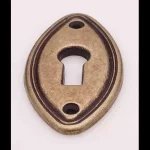 FOGANTYÚ, FOGAS - BÚTORFOGANTYÚ 969-46 KULCSCÍM 46x23 ANTIKOLT BRONZ Akció