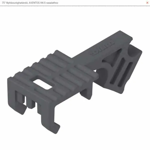Olcsóbb BLUM AVENTOS HK-S 20K7A11 / 75° Nyitásszöghatároló, AVENTOS HK-S vasalathoz / R7037 galambszürke