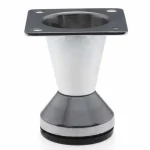 LÁBAK - FÉM DESIGN LÁB EM-077-A 50mm KRÓM Akciós ár