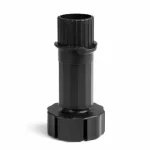 LÁBAK - MŰANYAG SZEKRÉNYLÁB 415/150 LÁB TALP NÉLKÜLI 150 mm FEKETE Outlet
