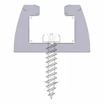 TOLÓAJTÓ VASALAT - TOLÓAJTÓ BÚTORLAPHOZ TOLÓAJTÓ D FEJŰ CSAVAR 2,5x18mm (fej:3,5mm) SZÜRKE Expressz kézbesítés