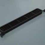 Biztonságos fizetés SZERELVÉNYEK - SZELLŐZŐRÁCS MŰANYAG 444 NÉGYSZÖG ALAKÚ 203x35x14 mm FEKETE