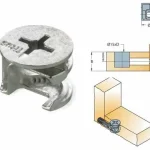 Szuper ajánlat SZERELVÉNYEK - ÖSSZEHÚZÓ CAM2000 EXCENTERHÁZ 15x13,2mm FÉM