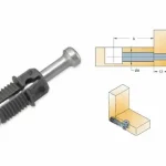 Kihagyhatatlan ajánlat SZERELVÉNYEK - ÖSSZEHÚZÓ EXCENTERSZÁR GYORSSZERELŐS 8x34mm FÉM