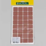 SZERELVÉNYEK - PADLÓVÉDŐ ÖNTAPADÓS 25x25x3mm, 32db/levél NATÚR Alacsony ár
