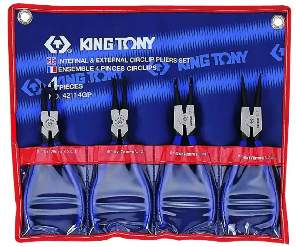 Rendeld meg most 4 részes zégerfogó készlet - King Tony