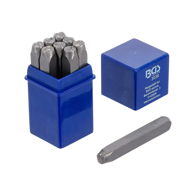 Legnépszerűbb Beütő készlet SZÁM 6 mm-es - BGS