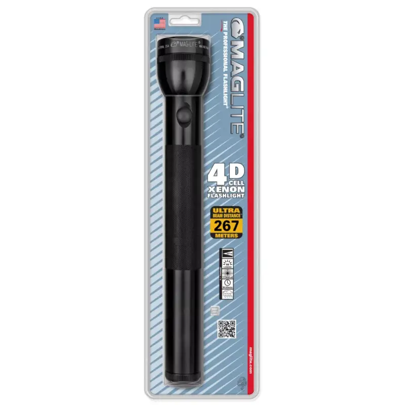 S4D016 Maglite 4D, fekete Árengedmény