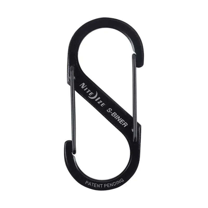 Nézd meg most S -Biner® acél dupla karabiner #3 - fekete