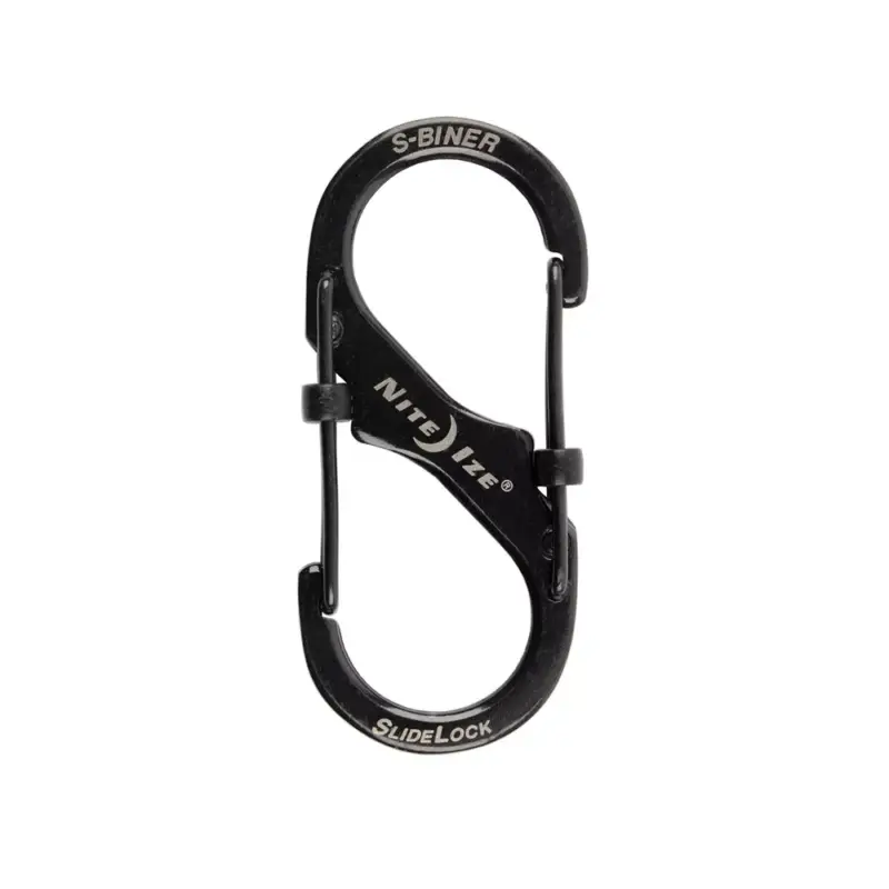 S -Biner® Slidelock® acél #2 - Fekete Prémium