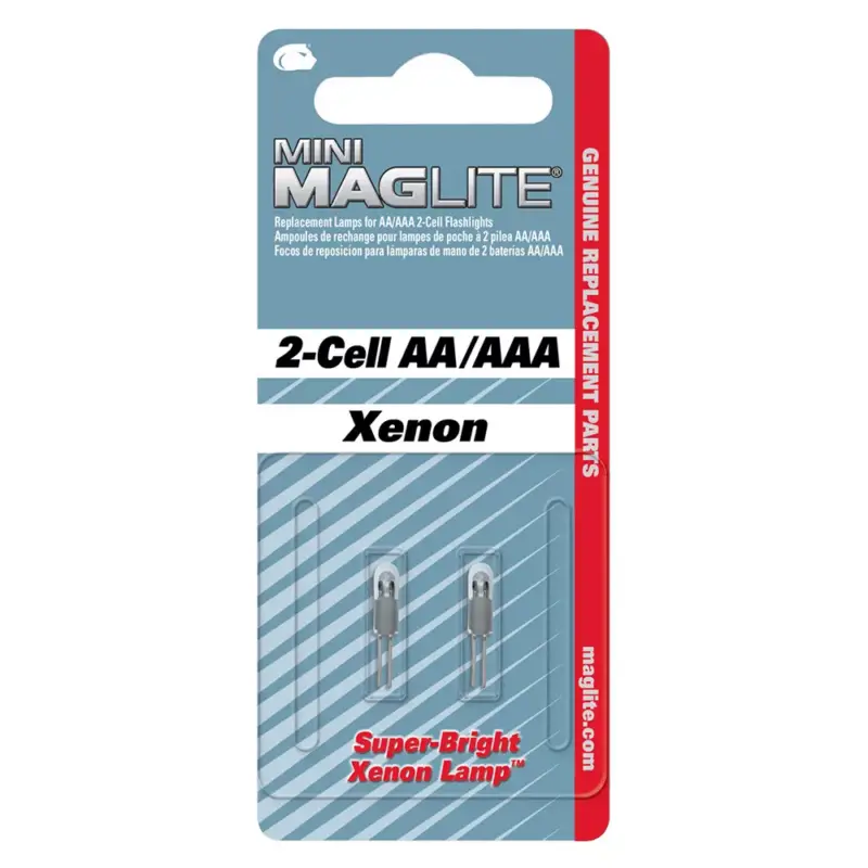 LM2A001 Maglite Krypton pótizzó Mini 2AA lámpákhoz (2db) Legnépszerűbb