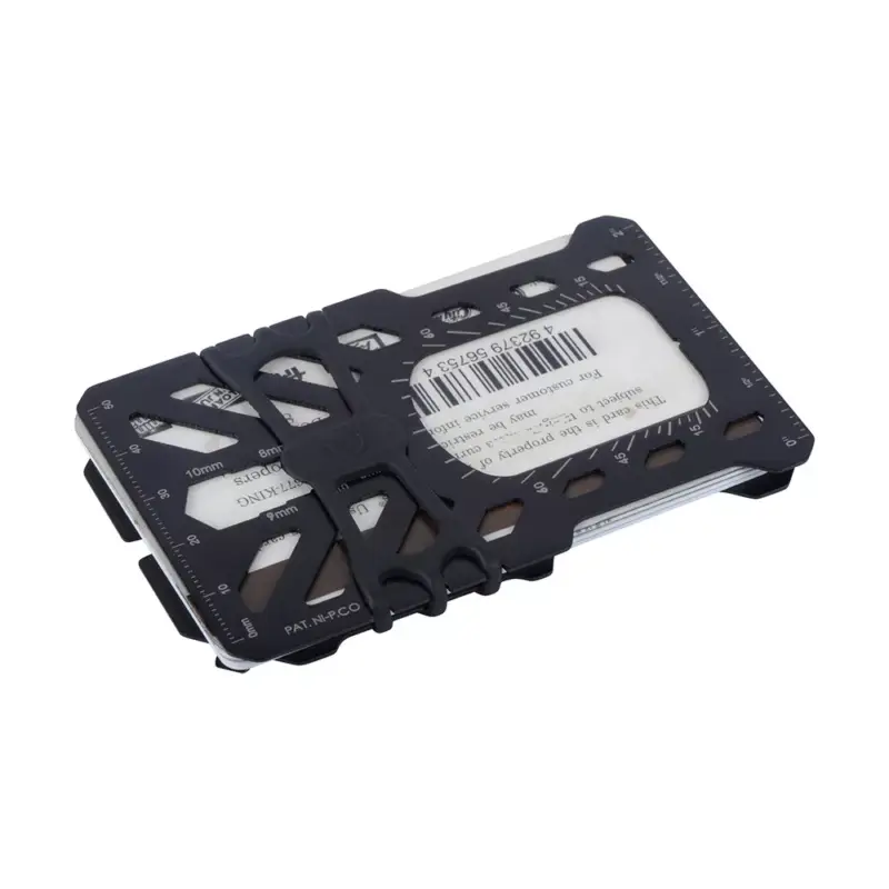 Azonnal elérhető Financial Tool® RFID blokkoló pénztárca - fekete