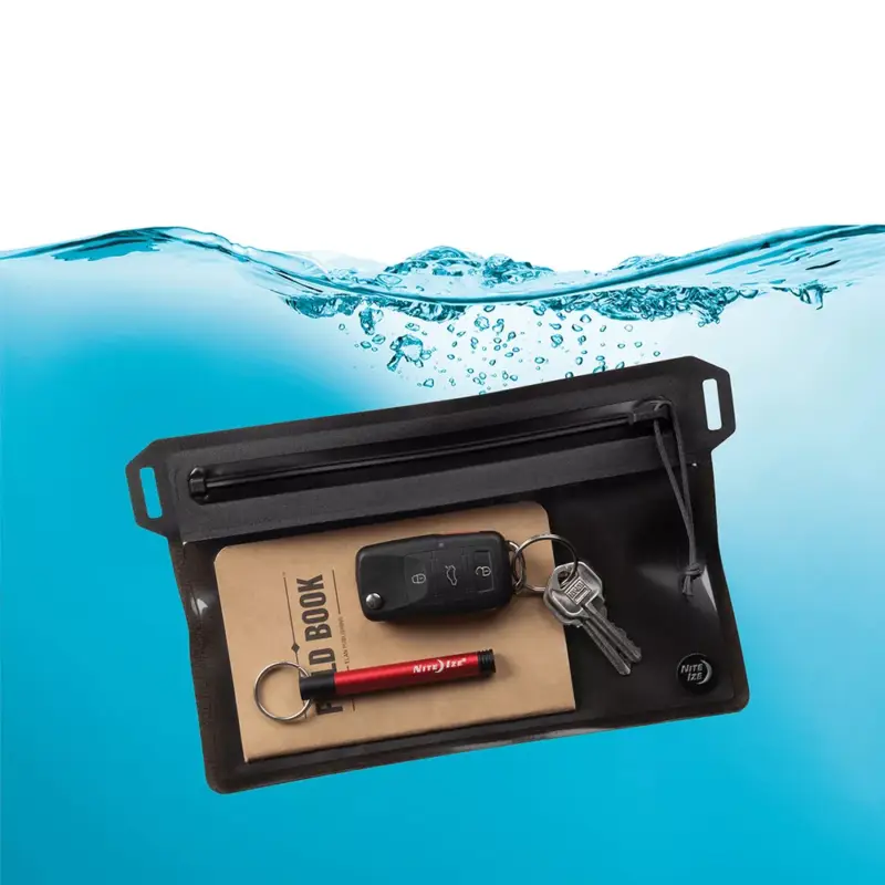 ROFS-09-R3 RunOff® szürke vízhatlan utazótáska (172 mm x 138 mm) Biztonságos fizetés
