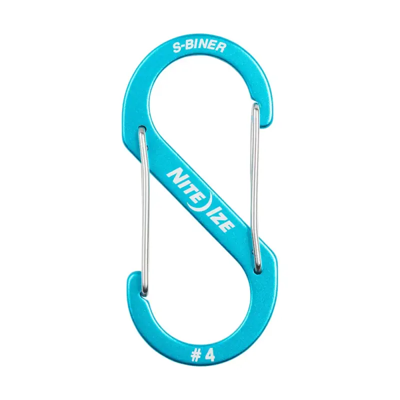 Akció S -biner® alumínium dupla karabiner #4 - kék