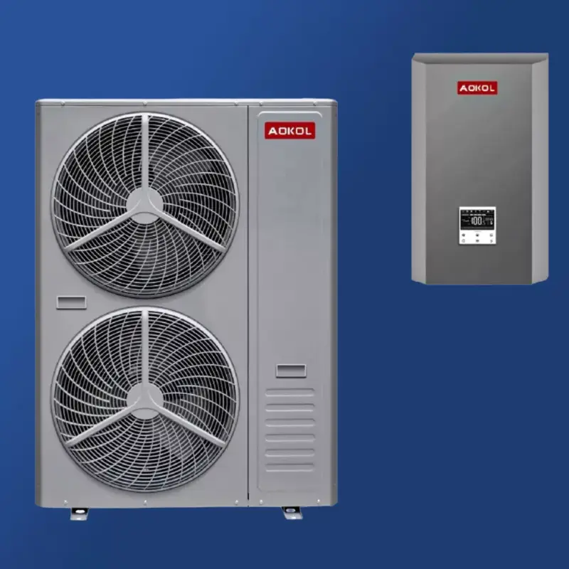 Vásárlói kedvenc AOKOL ASH-65CHW/FR 18 kW hőszivattyú (split)