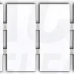 Jelölőlapka TSKA, TSKB sorozatkapocshoz, (10 modul), W=6mm Legjobb ár