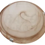 Biztonságos fizetés Üveg mennyezeti UFO lámpatest, bézs