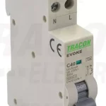 Kombinált védőkapcsoló, elektronikus, 2P, 1 modul, C kar. Azonnali szállítás