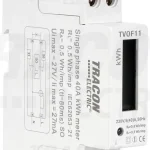 Szuper akció LCD kijelzésű fogyasztásmérő,közvetlen, 1 fázisú, 1 modul