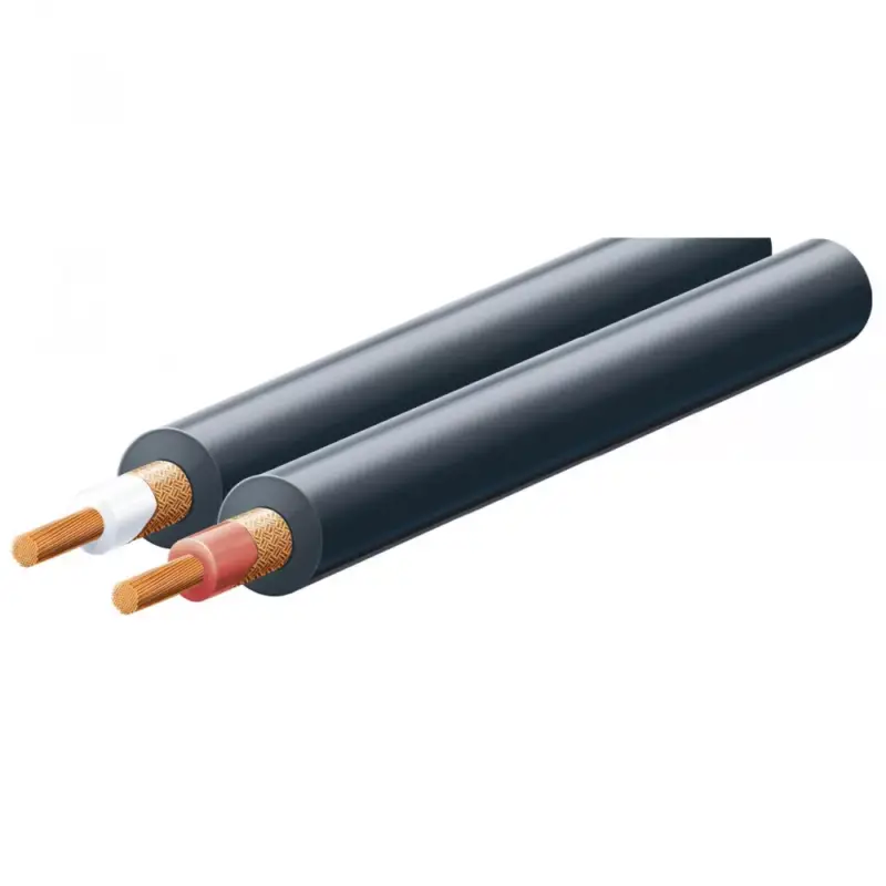 Árengedmény SAL KN 6 árnyékolt vezeték, 2 ér, 0,08 mm2, fekete, 100 m/ tekercs