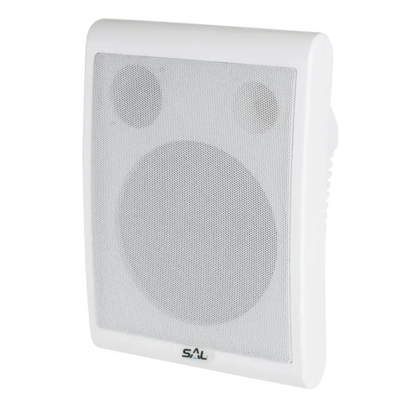 SAL WAS 2 falra szerelhető hangdoboz, 10 W, 110 V-os transzformátor, 8 Ohm impedancia Outlet