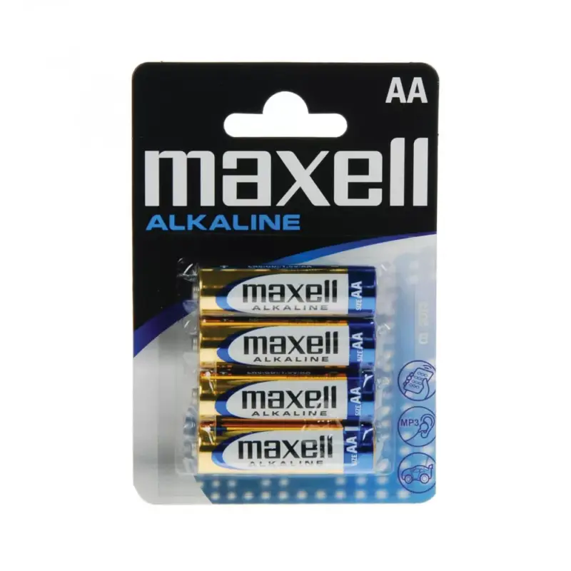 Maxell LR6 AA elem, alkáli, ceruza, 1,5V, 4 db/csomag Ne maradj le