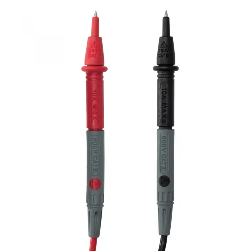 Utolsó esély Home MZ 2M mérőzsinór PVC szigeteléssel, kombinált tapintócsúcsok, ~120 mm markolat, 600VCATII/600VCATIII, 10 A max. terhelhetőség