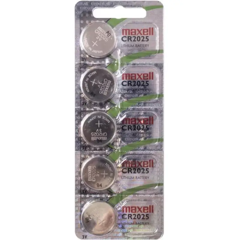 Legjobb ár Maxell CR2025 3V lítium gombelem 5db/csomag