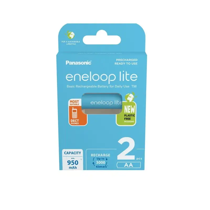 Legkelendőbb eneloop BK-3LCCE/2BE AA/ceruza 950mAh Ni-MH akkumulátor 2db/csomag