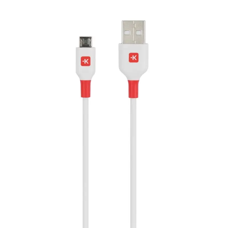 Kiárusítás SKROSS USB kábel, töltő, szinkron (microUSB) 1,2m