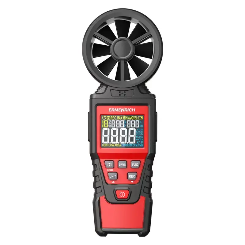 Kedvezményes ár Ermenrich Seek DN30 digitális anemométer