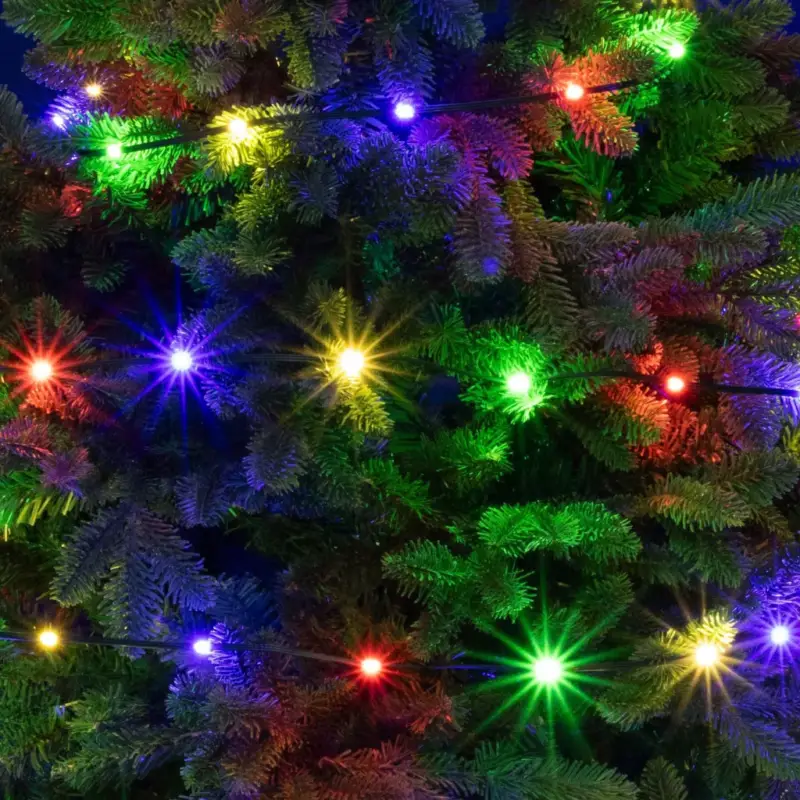 Expressz szállítás Home LED158DM DOT LED-es fényfüzér, kül- és beltéri kivitel, 150 db színes LED, 8 világítási mód, 15 m füzérhossz